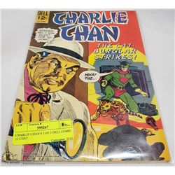 CHARLIE CHAN # 2 OF 2 DELL COMIC 12 CENT
