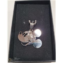 MICKEY MOUSE SHAPED PENDANT WITH