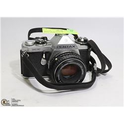 VINTAGE PENTAX ME CAMERA WITH 50MM LENS