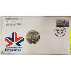 COMMEMORATIVE X1 COMMONWEALTH GAMES COIN