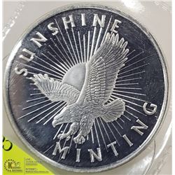 SUNSHINE MINT .999 SILVER TROY OUNCE COIN
