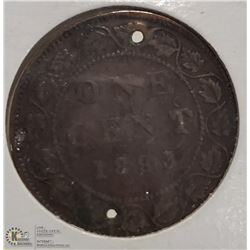 ENG 1893 LARGE PENNY