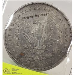 USD 1891 MORGAN SILVER DOLLAR