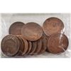 Image 1 : 10 PCS 1905 AND 8 PCS 1902 INDIAN HEAD CENTS