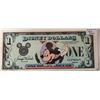 Image 1 : ORIGINAL DISNEY DOLLAR WITH ENVELOPE