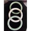 Image 1 : LOT OF 3 JADE BANGLES