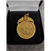 Image 1 : 24K GOLD $5 COIN PENDANT, (COIN VALUE $564.63 CAD)