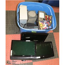 LOT OF ELECTRONICS INCL TVS ,DVD PLAYERS AND MORE