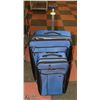 Image 1 : SWISS BRAND SUITCASE SET OF 2- BLUE