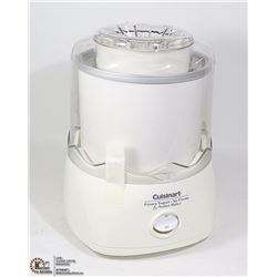CUISINART ICE CREAM/YOGURT + SORBET MAKER