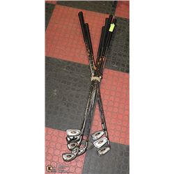 MATCHED SET OF POWER-BILT GOLF IRONS