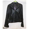 Image 1 : DANIER BLACK LEATHER JACK - LADIES SIZE M