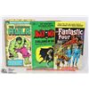 Image 1 : 3 COMIC POCKETBOOK INCL. HULK / FANTASTIC 4 AND