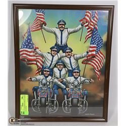 11" X 14" EASYRIDER HARLEY DAVID MANN POSTER