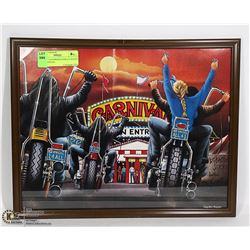 11" X 14" EASYRIDER HARLEY DAVID MANN POSTER