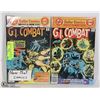 Image 1 : 2 X G.I. COMBAT DOLLAR COMICS #201 #204