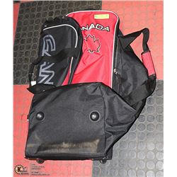 KIDS CANADA HOCKEY GEAR BAG.