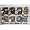 Image 1 : LOT OF 8 GAME OF THRONES FUNKO POP FIGURES