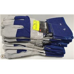 6 PAIRS OF WINTER LINED CLOVES