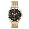 Image 3 : NEW MICHAEL KORS TRIPLE CHRONO GOLD TONE MSRP$345