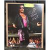 Image 1 : WWE WCW LEGEND BRETT THE HIT MAN HART SIGNED 11X14