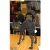 Image 1 : LIGHT UP BLACK HALLOWEEN CAT (PLUGS IN) 42" TALL