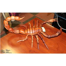 WOOD SCORPION 21" LONG