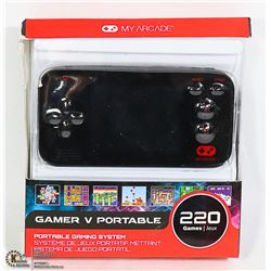 MY ARCADE GO GAMER PORTABLE V CONSOLE 220 GAMES