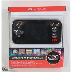 MY ARCADE GO GAMER PORTABLE V CONSOLE 220 GAMES