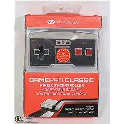 NEW MY ARCADE NES CLASSIC WIRELESS CONTROLLER
