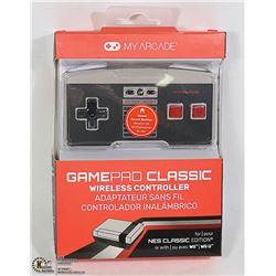 NEW MY ARCADE NES CLASSIC WIRELESS CONTROLLER