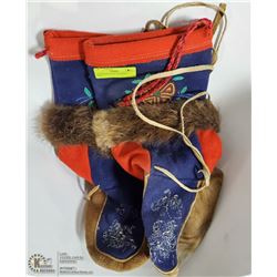 HAND SEWN MUKLUKS SIZE 11 MENS