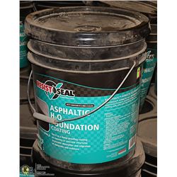 5 GALLON PAIL OF RESIST SEAL ASHPHALTIC FOUNDATION