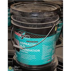5 GALLON PAIL OF RESIST SEAL ASHPHALTIC FOUNDATION