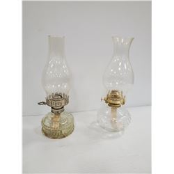 LOT OF 2 VINTAGE COAL OIL LANTERNS