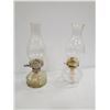 Image 1 : LOT OF 2 VINTAGE COAL OIL LANTERNS