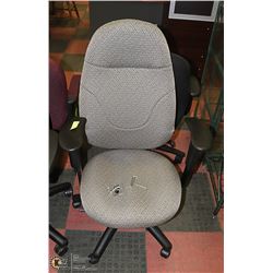 NEW GREY HYDRAULIC LIFT OFFICE CHAIR