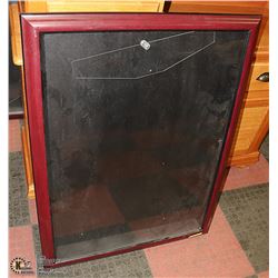 SPORTS JERSEY SHADOW BOX 32" X 42"
