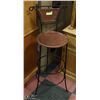 Image 1 : METAL LEATHER BAR STOOL 45" TALL