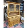 Image 1 : BUFFET WITH HUTCH, 49" X 17" X 75"