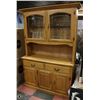 Image 3 : BUFFET WITH HUTCH, 49" X 17" X 75"