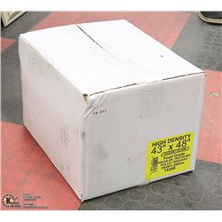 CASE OF 43" X 48" CLEAR FOOD GRADE BAGS