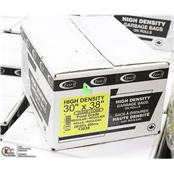 CASE OF 30" X 38" CLEAR FOOD GRADE BAGS