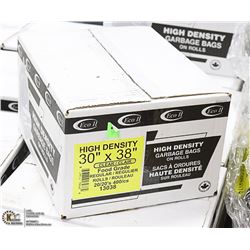 CASE OF 30" X 38" CLEAR FOOD GRADE BAGS