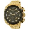Image 2 : NEW DIESEL TRIPLE CHRONO GOLD TONE MSRP $506 55MM