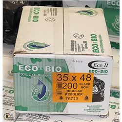 CASE OF 200: 35" X 48" REGULAR GARBAGE BAGS
