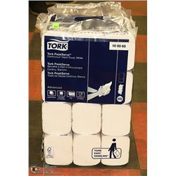 PACK OF TORK BRAND CONTINUIOUS HAND TOWEL