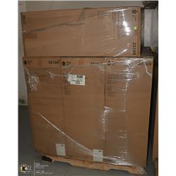 LOT OF 8 NEW (25180) BLACK METAL BISTRO STOOLS