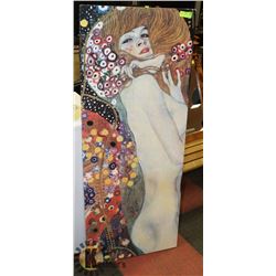 GIRL ON CANVAS BY GUSTAV KLIMT