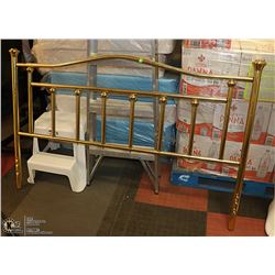 QUEEN SIZE BRASS HEADBOARD
